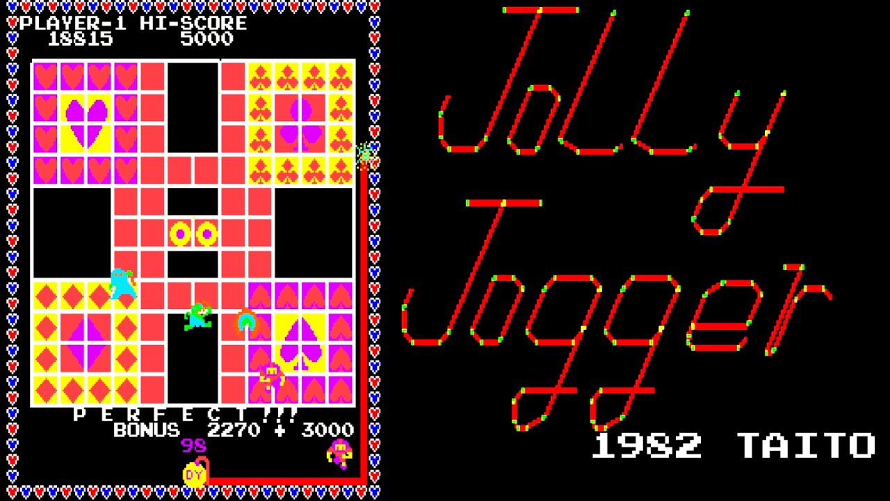 jolly Jogger 1982 TAITO アーケード