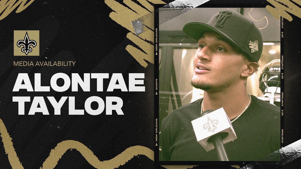 Alontae Taylor on Camp Progression, Focus on Nickel | New Orleans Saints