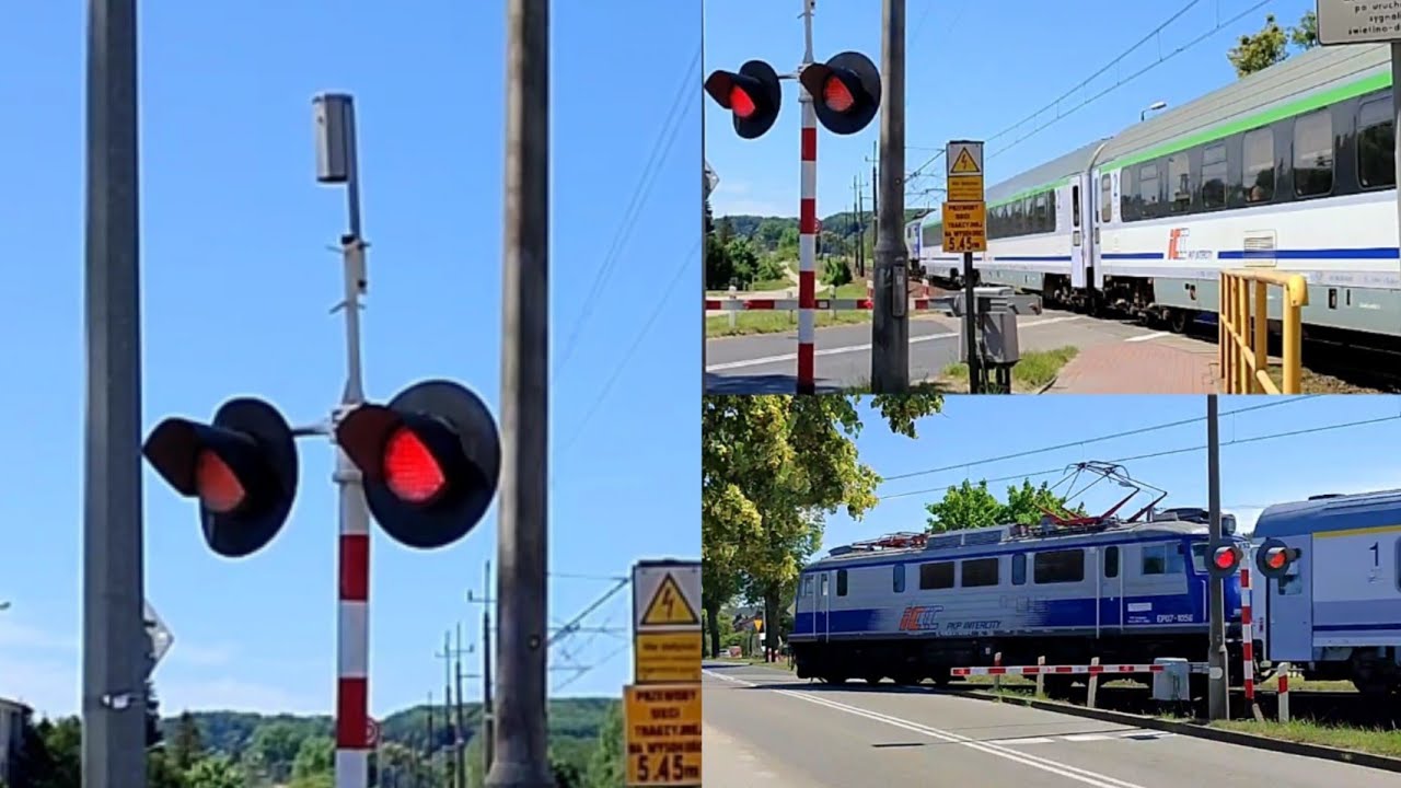Przejazd kolejowy (SSP)/Railroad crossing, Wejherowo/Bolszewo ul. Sucharskiego