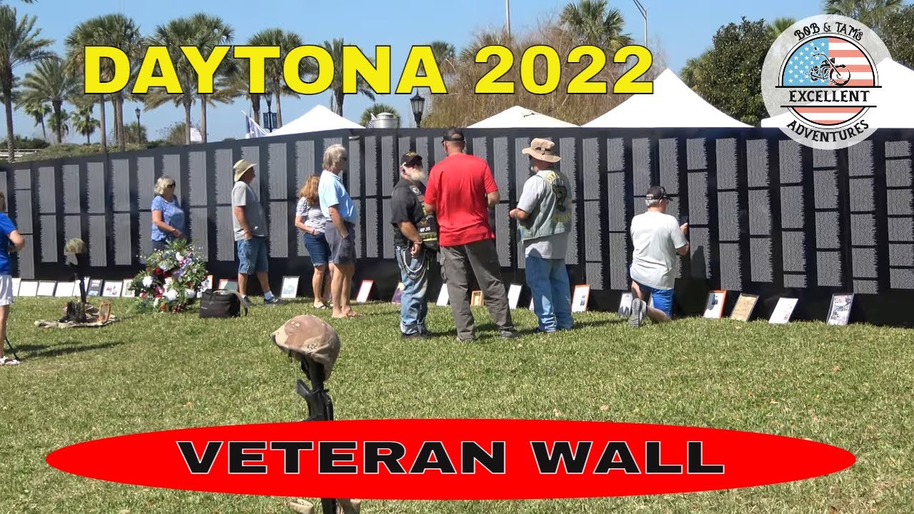 Daytona Veterans Memorial #veteran #americanflag #americastrong #daytona #ormondbeach #Veteranwall