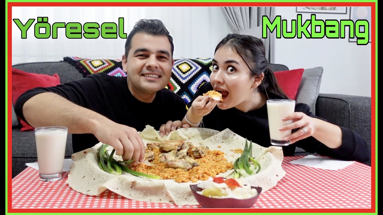 VİDEOYA GİRMEDEN ÖNCE BULGUR PİLAVI YAPIN 😂 YUFKA ÜSTÜNE BULGUR PİLAVI MUKBANG (Dikkat Elle Yenir)