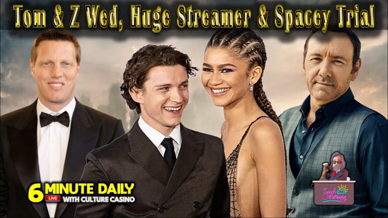 Paramount Streaming , Tom & Zendaya Married, Kevin Spacey New Trial - 6 Minute Daily - March 3, 2026