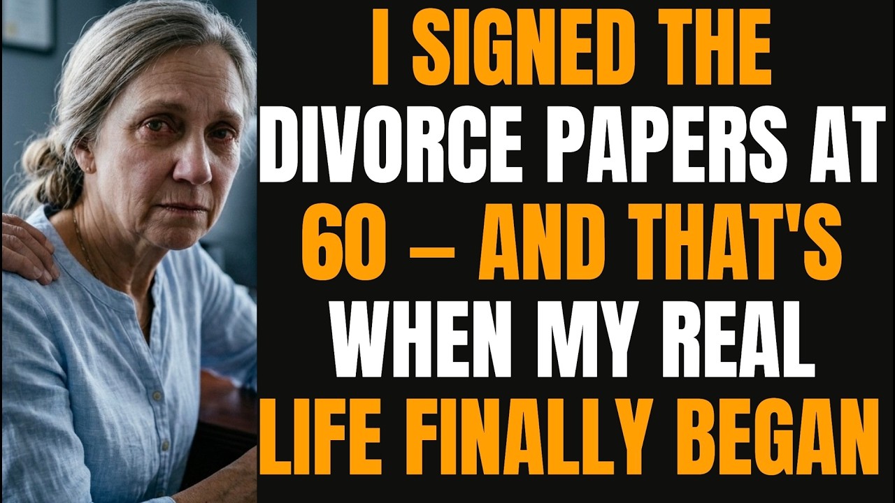 I Signed the Divorce Papers at 60 — And That's When My Real Life Finally Began