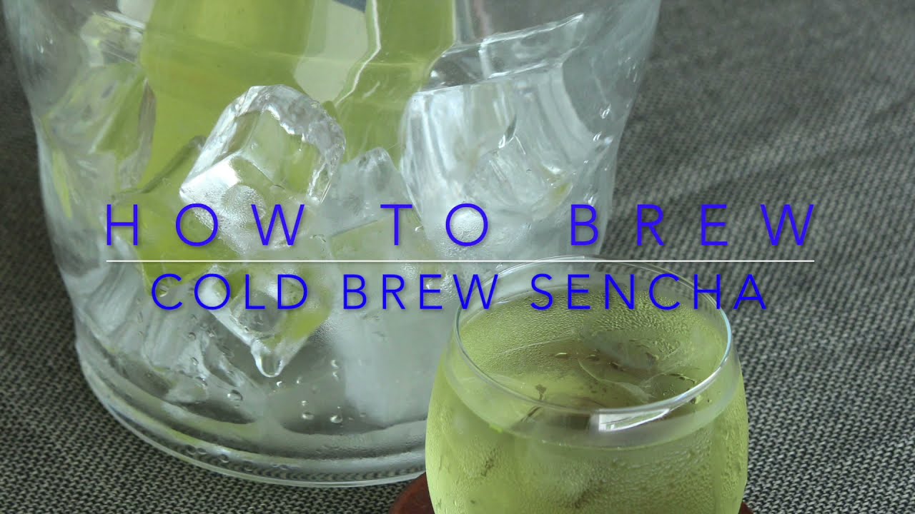 How to brew cold brew sencha - d:matcha Tea School