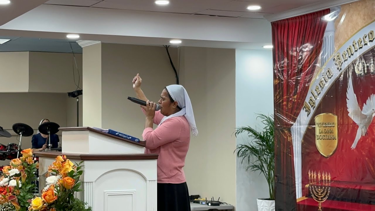 🔥Hermana Delia de Rodríguez Coros Pentecostal de Fuego y unción y gloria