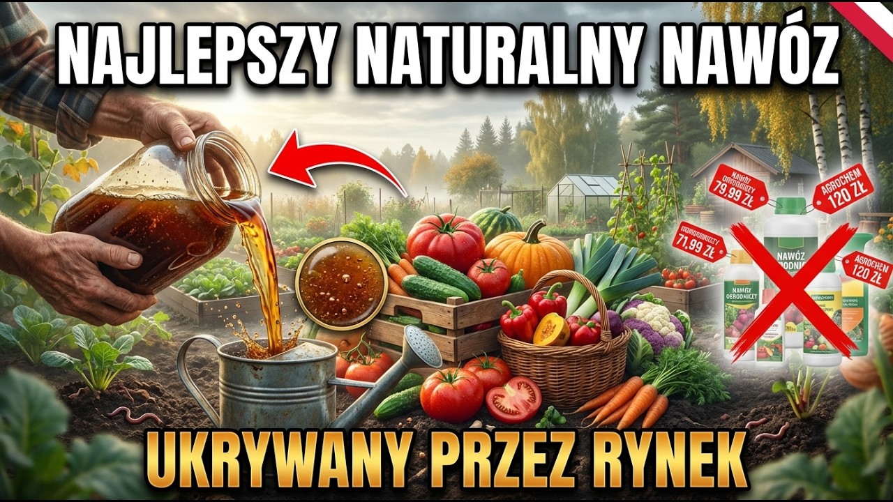 Płynny nawóz za 0 zł: zrób go dziś i zapomnij o drogich nawozach