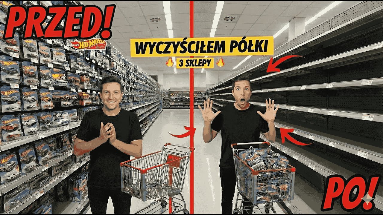 WYCZYŚCIŁEM PÓŁKI! 🏎️ Najlepsze Hotwheelsy z dzisiejszego polowania!