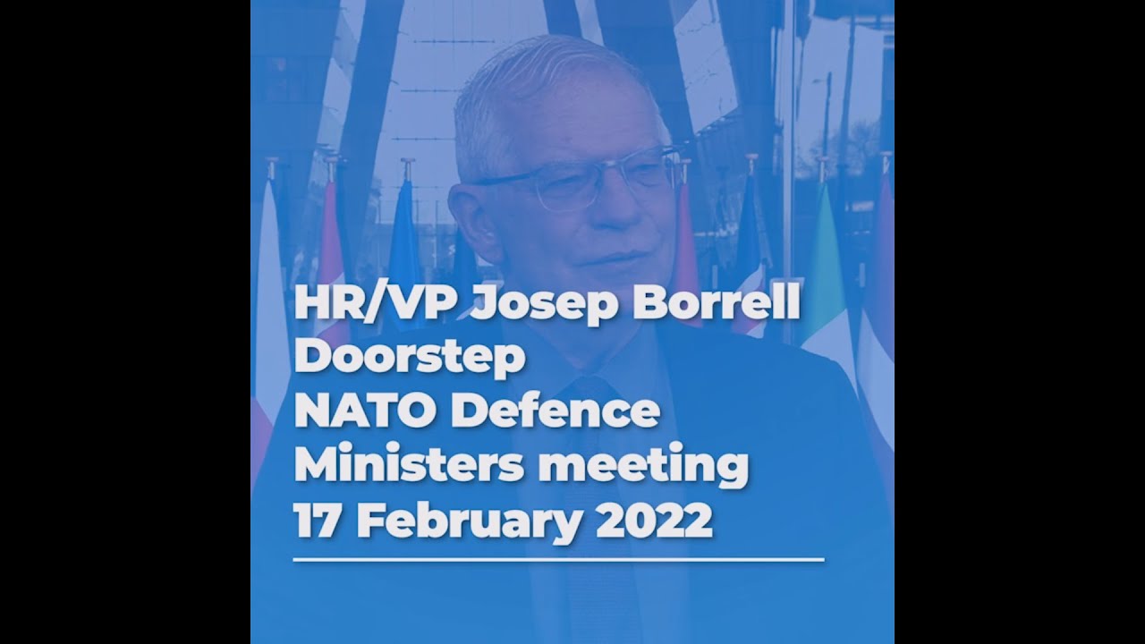 NATO Defence Ministers meeting 17/02/2022 | Doorstep