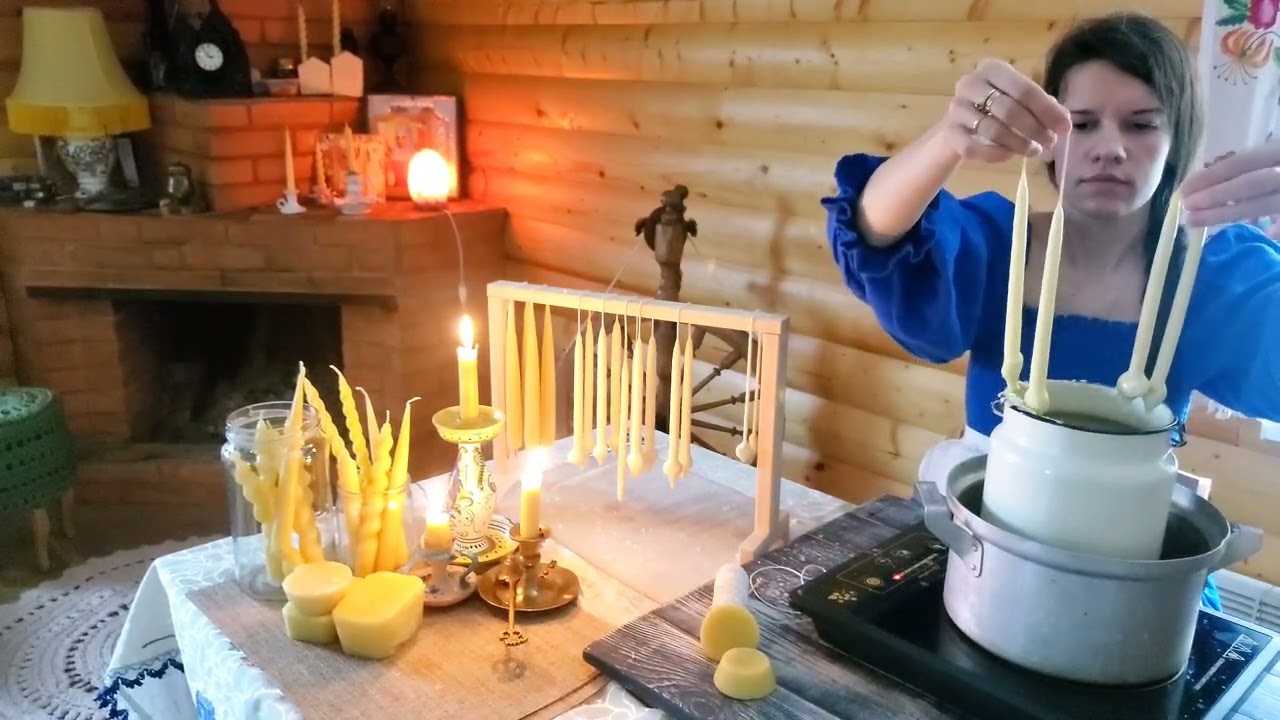мастер класс по созданию маканых свечей. 