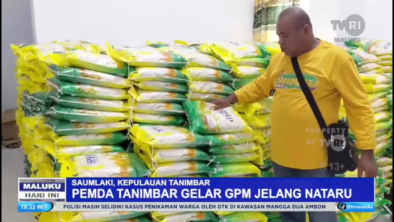 PEMDA TANIMBAR MELALUI DINAS KETAHANAN PANGAN GELAR GERAKAN PANGAN MURAH JELANG NATARU