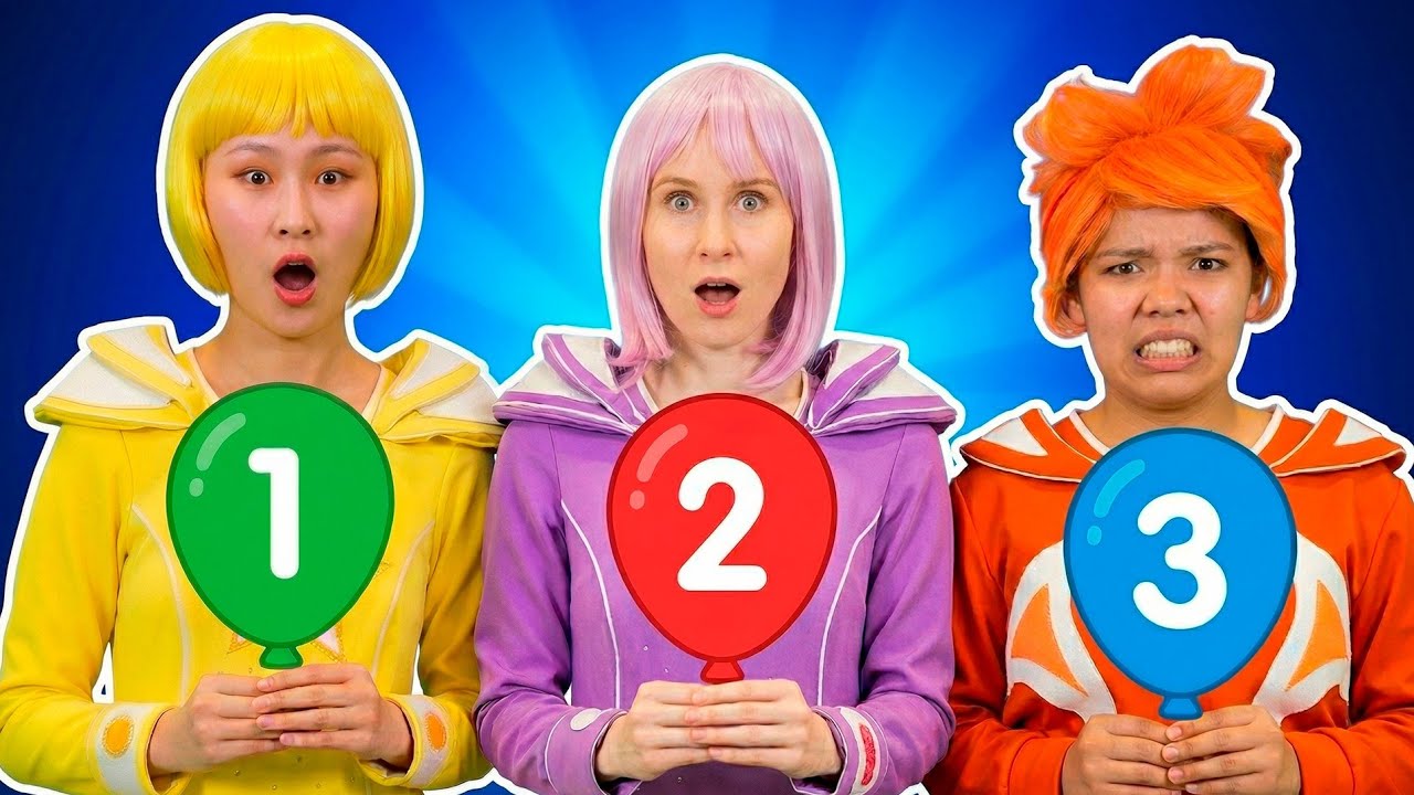 123 Balloons | Pop Balloon | Learn Numbers with Balloons | Oyno Kids