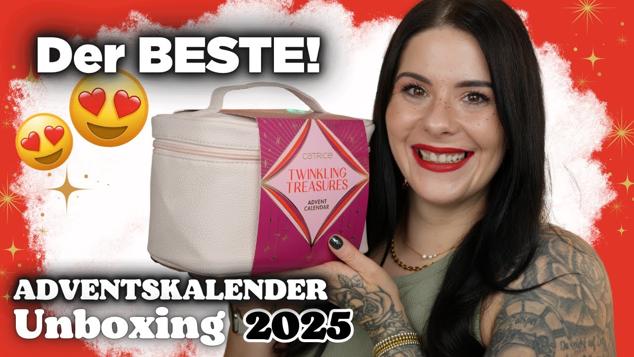 Catrice Adventskalender 2025 🎄 Twinkling Treasures Unboxing │ Der BESTE Beauty-Kalender?