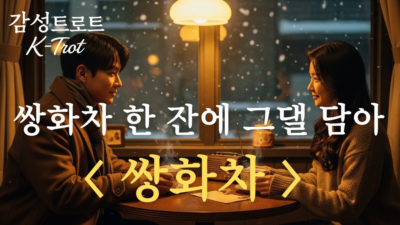 2025 감성트로트 ㅣ 쌍화차 – 그 겨울 다방에 남은 사랑의 향기 ☕ 따뜻한 기억이 머무는 밤 #쌍화차 #감성트로트 #겨울노래 #그리움 #사랑노래