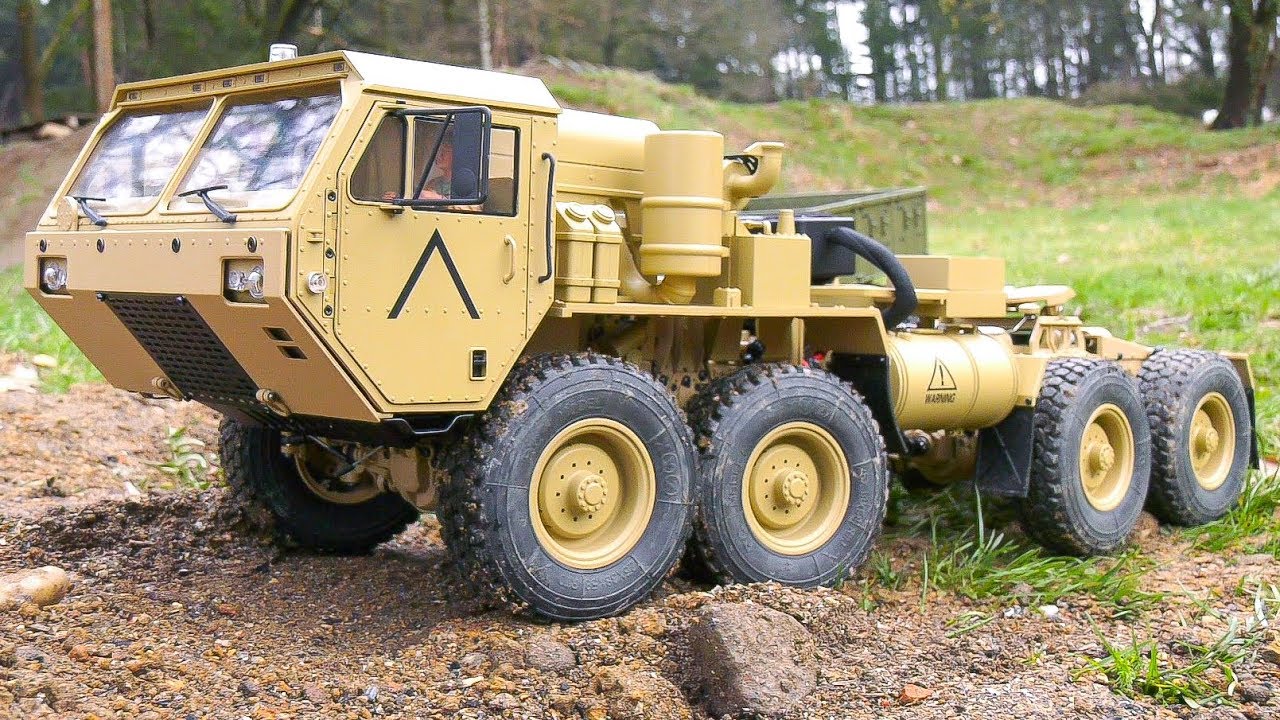 RC TRUCKS M983 HEMTT OSHKOSH 8x8 meets rc model super cars!! AMEWI 22389, 22390 HG P801