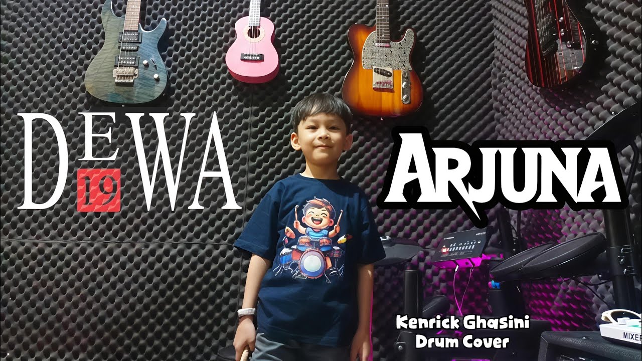 Dewa19 - Arjuna ( Kenrick Ghasini Drum Cover ) #drums #drumcover #drummer  #fyp #music #fypシ #fy 