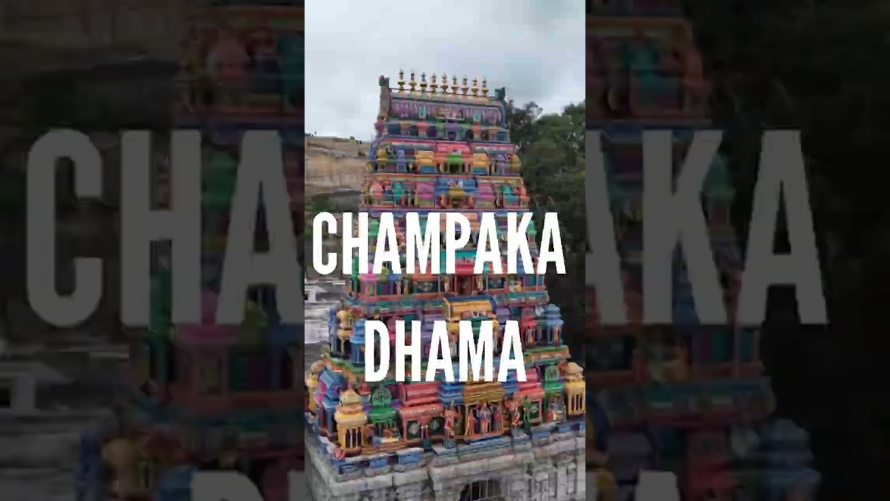 12th-Century Temple in Bannerghatta? Just 20 km from Bangalore! | Sri Champakadhama Swamy 🛕