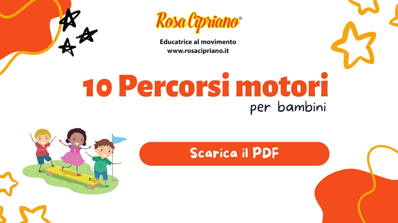 10 percorsi motori per bambini