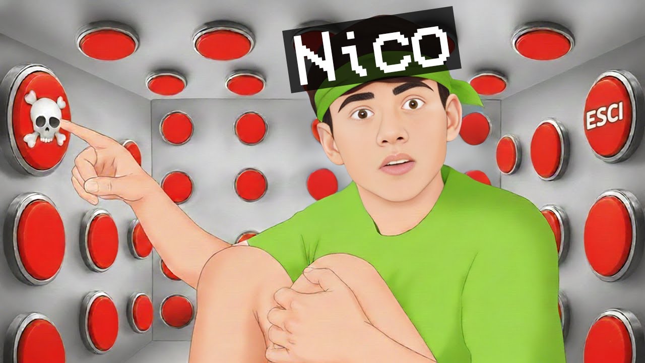 NICO, PREME TANTI PULSANTI PER PROVARE A SCAPPARE!