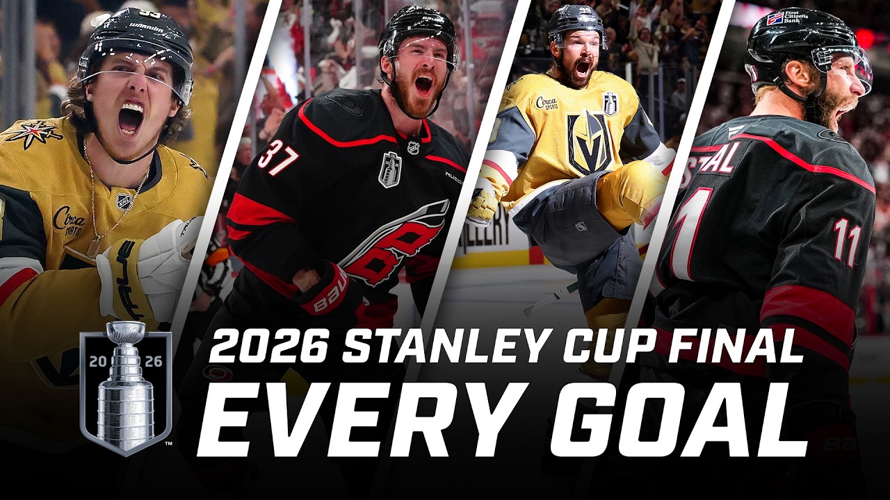 EVERY GOAL from the 2026 Stanley Cup Final!