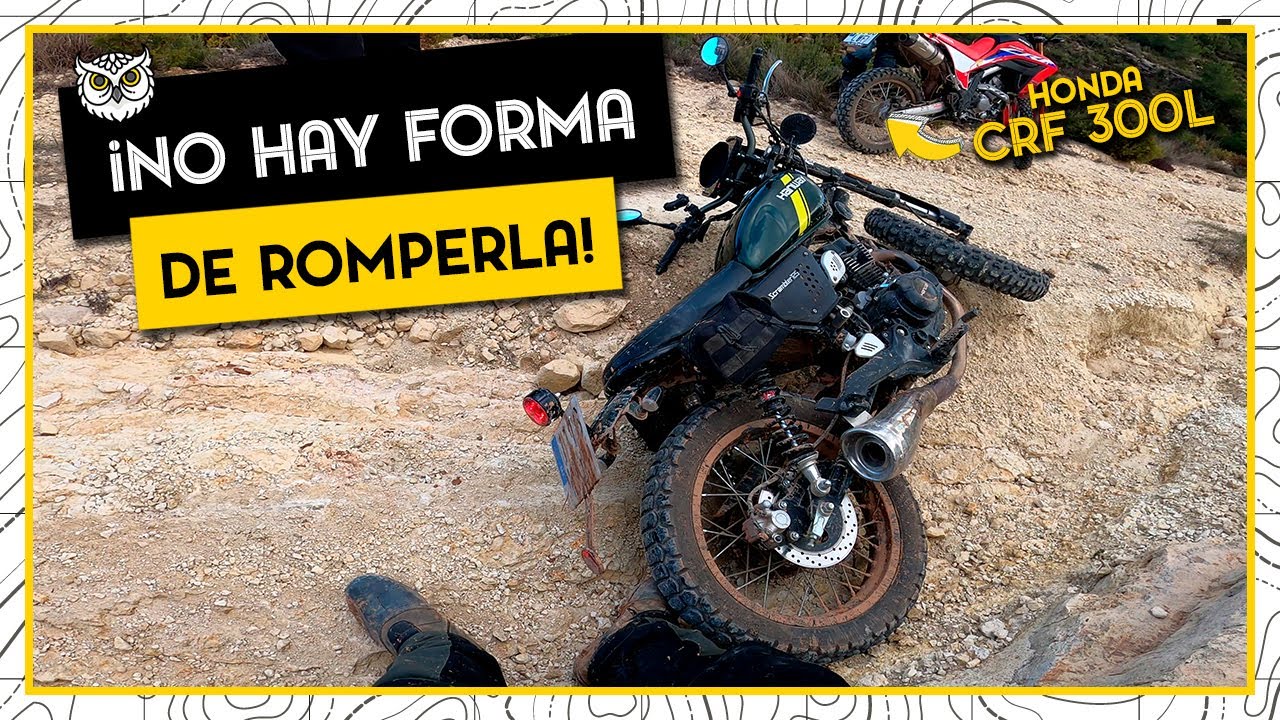 Sin DUDA la mejor MOTO 125 para OFFROAD, es IRROMPIBLE!!