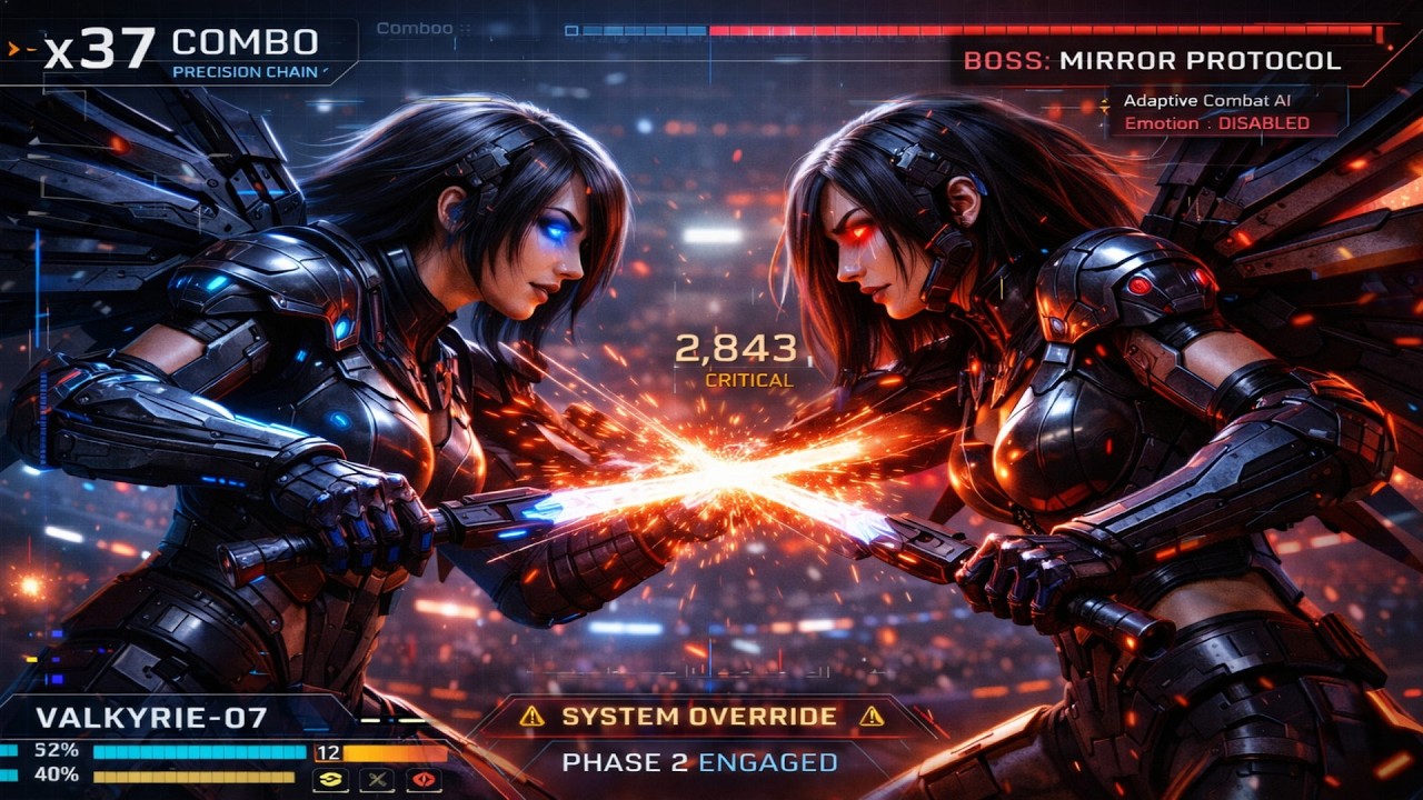 CYBERNETIC GLADIATORS – Phase 2: Mirror Protocol | Futuristic Djent Metal