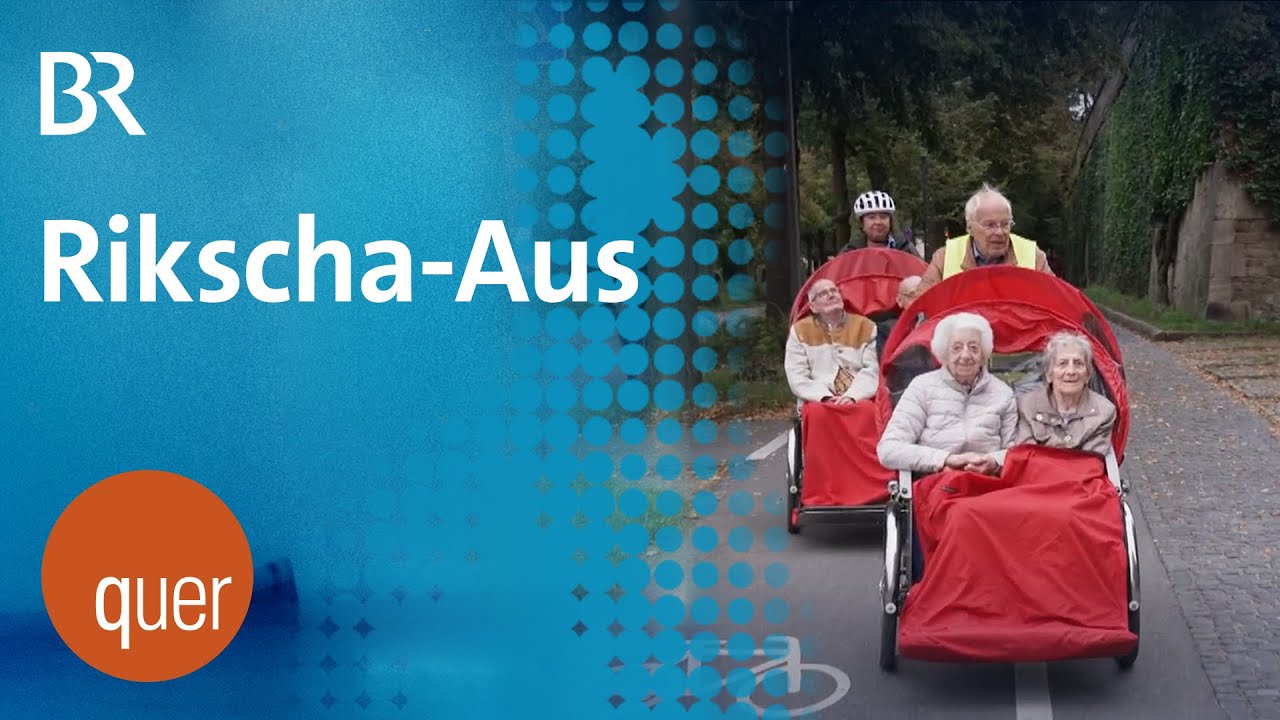 Durchfahrt verboten: Aus f&uuml;r Senioren-Rikschas im W&uuml;rzburger Hofgarten | quer vom BR