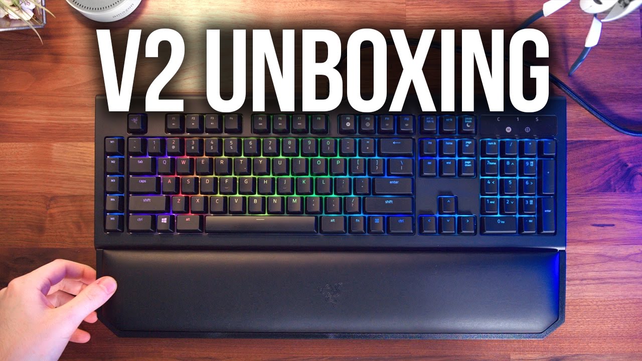 Razer Blackwidow Chroma V2 Unboxing!