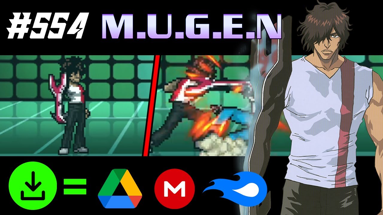 SADO YASUTORA/CHAD JUS CHAR SHOWCASE + DOWNLOAD | Mugen Showcase #554