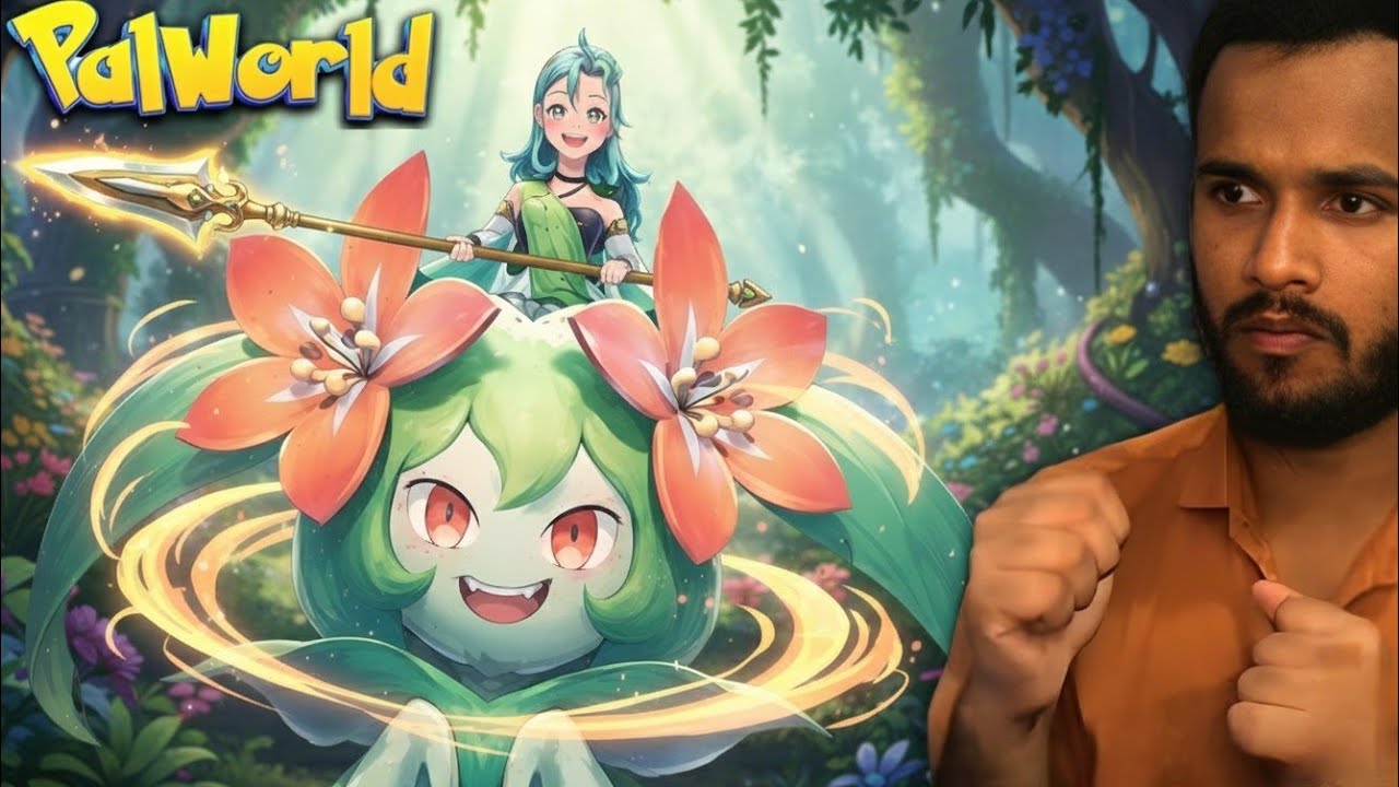 Most Beautiful 😍Boss Fight With Lily & Lyleen☘️ | Palworld #15 