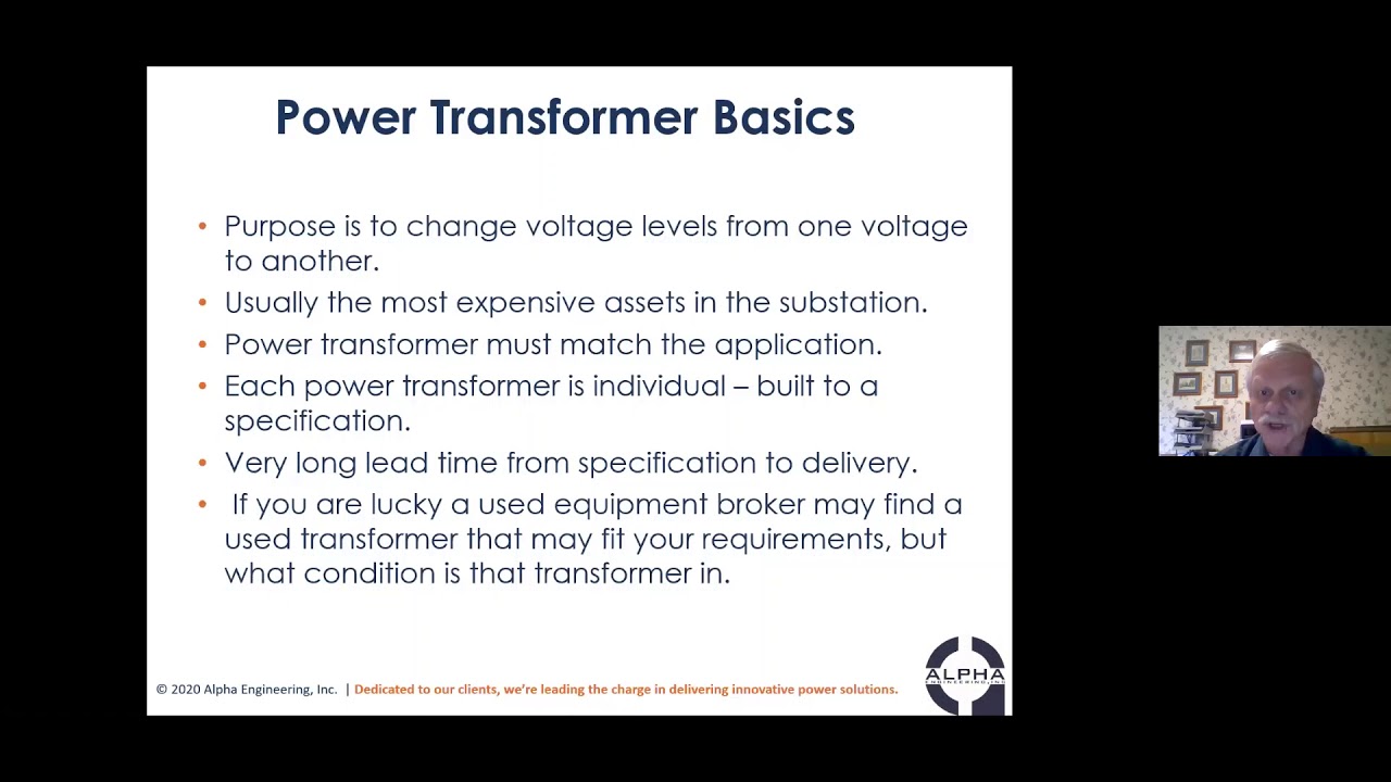 Alpha Engineering- Power Transformer Life Cycle Management