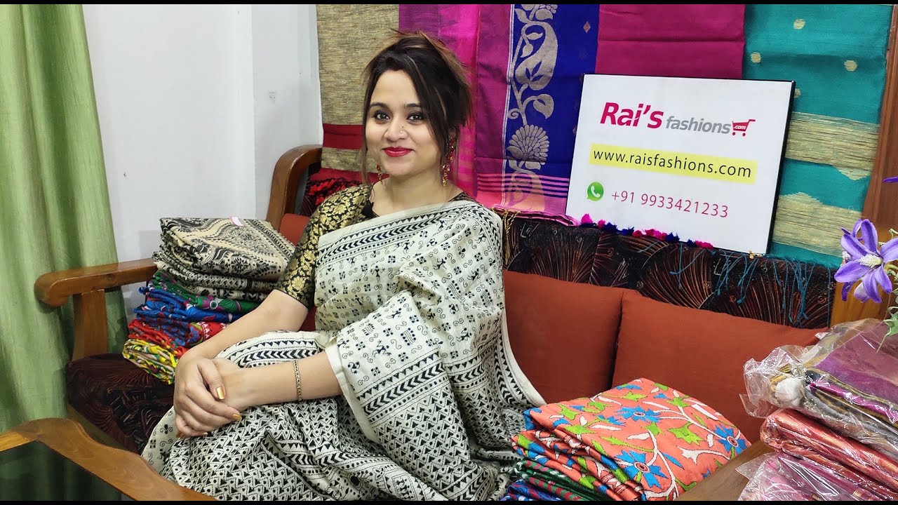 Exclusive Kantha Stitch Collection On Pure Silk & Tussur Silk For Your Elegant Looks (8th Feb) - 6F