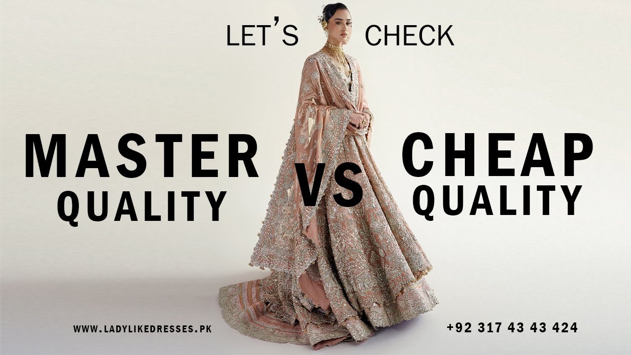 🔥 Original Quality vs Cheap Market Quality | Dress Comparison | Ladylike Dresses