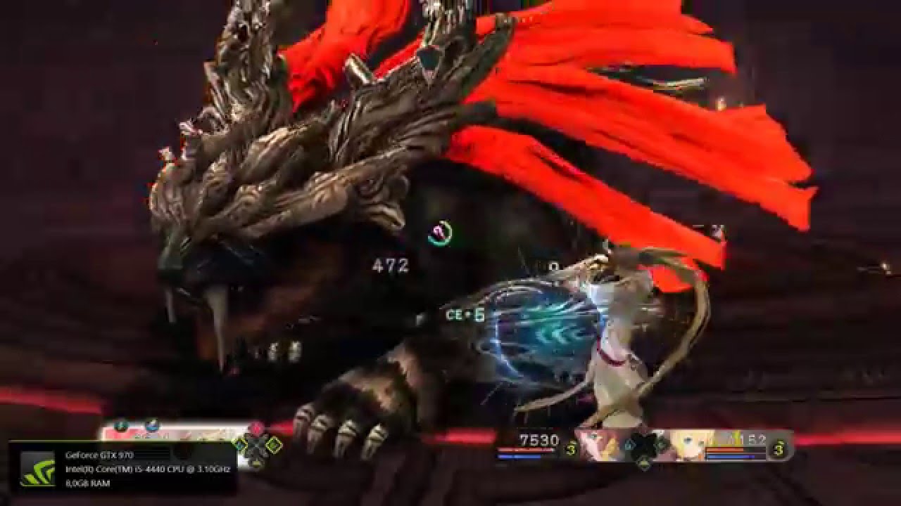 Tales of Zestiria - DLC God Eater 2 Aragami Battle [Hard]