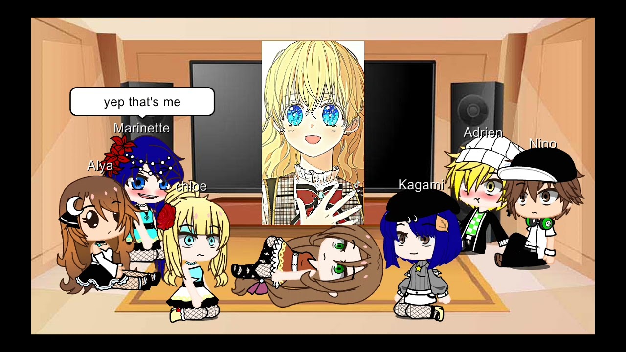 MLB react to Marinette past as Athanasia (Read description the au story)New year special