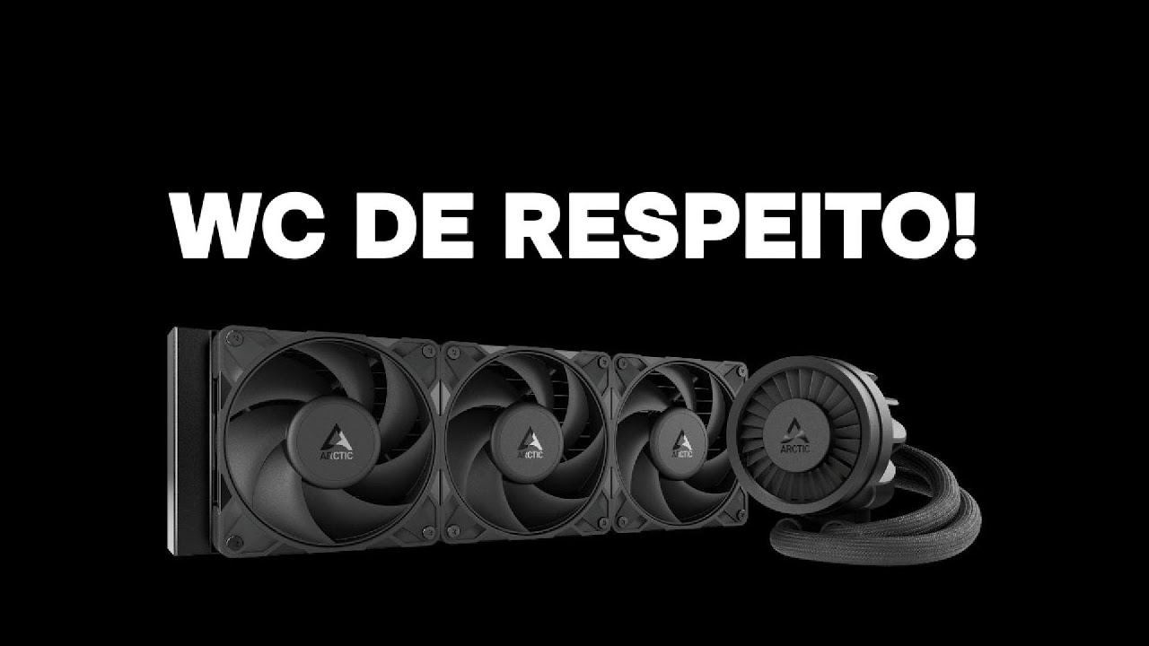 Water Cooler Arctic Liquid Freezer III PRO 360 - Unboxing e testes desse WC com radiador enorme!