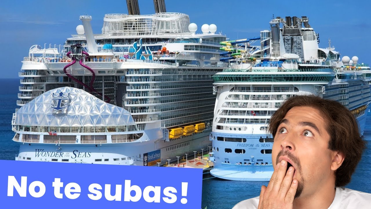 NO te subas a un Royal Caribbean sin antes ver esto!