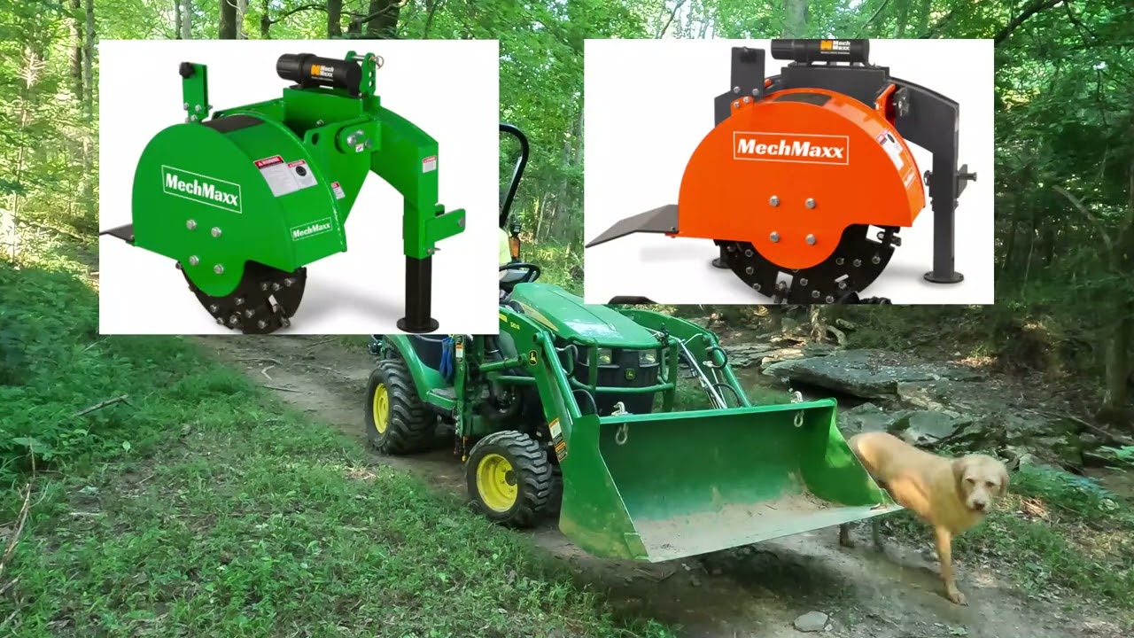 Почему я выбрал измельчитель пней MechMaxx SG24