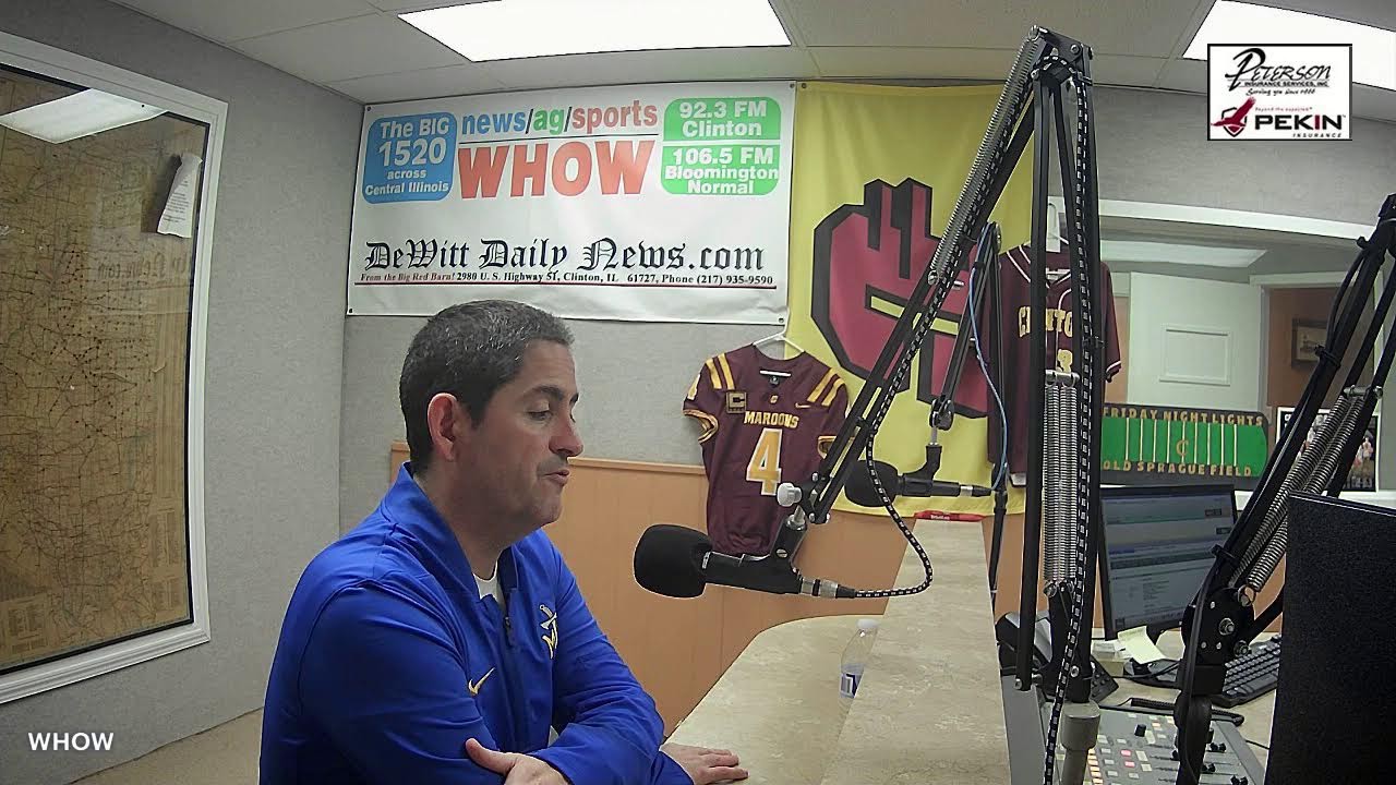 WHOW Morning Show with Adam Ibbotson - Maroa Forsyth Schools Supt
