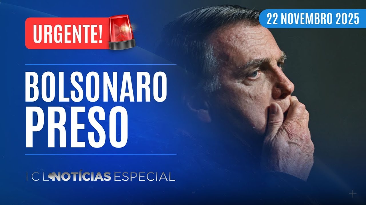 STF DECRETA PRIS&Atilde;O PREVENTIVA DE EX-PRESIDENTE - ICL NOT&Iacute;CIAS  ESPECIAL AO VIVO