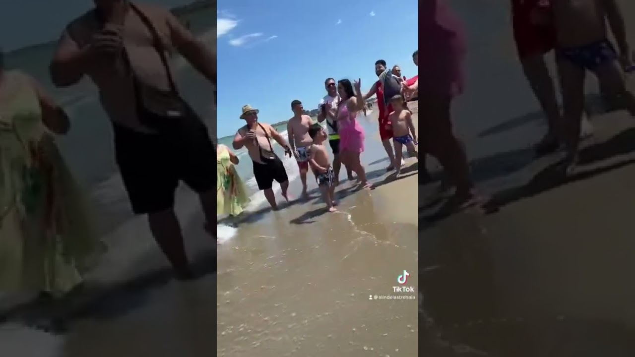 ȘATRA DIN STREHAIA DANSEAZĂ PE PLAJA DIN MAMAIA | MARINELA, MARINELA 🎉