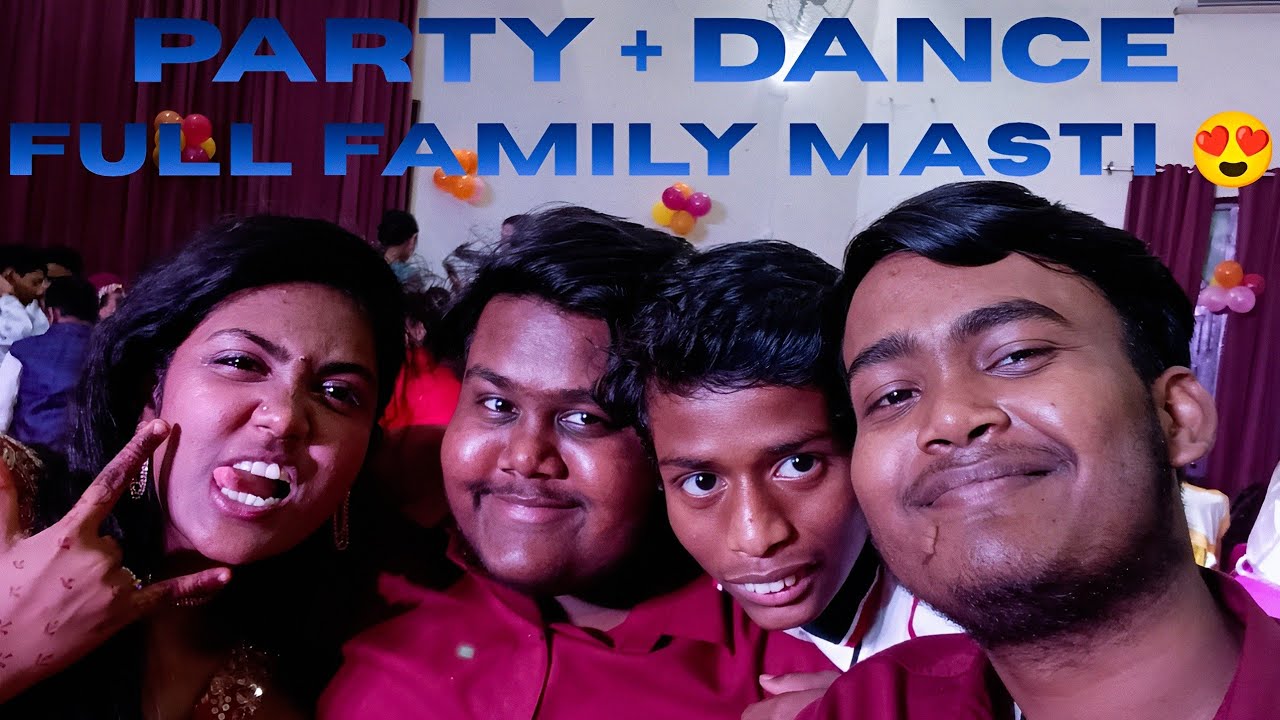 Aaj Family Party Mein Gaye 😍 | Full Masti, Dance Aur Khana | Family Vlog