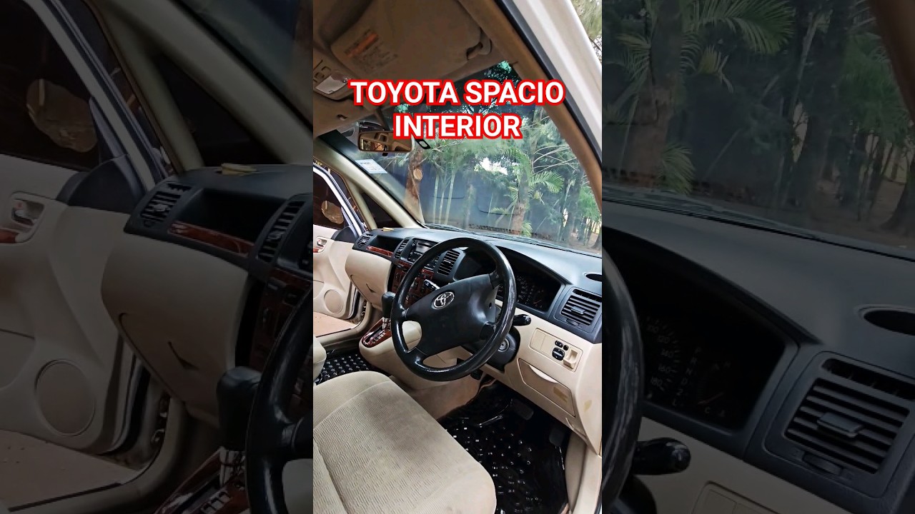 TOYOTA SPACIO INTERIOR #car #toyota #spacio #kampala #uganda #interior #automobile #pearlwheels