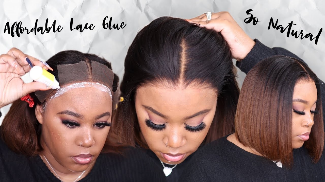 OMG! My First Glue Install 😱 | Natural Hairline, No Bald Cap Needed 🙅🏽‍♀️ | Myfirstwig