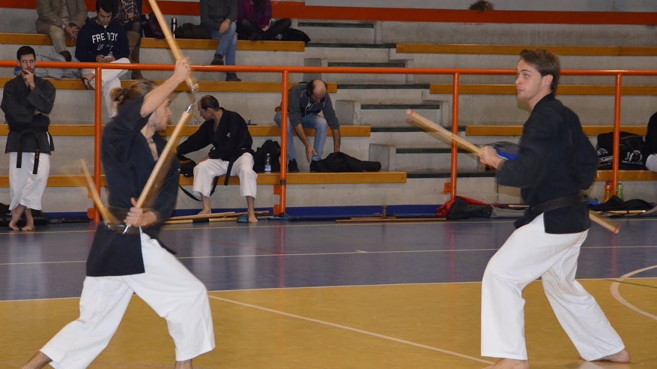I.M.K.A. Matayoshi kobudo – SANDAN TEST (highlights)