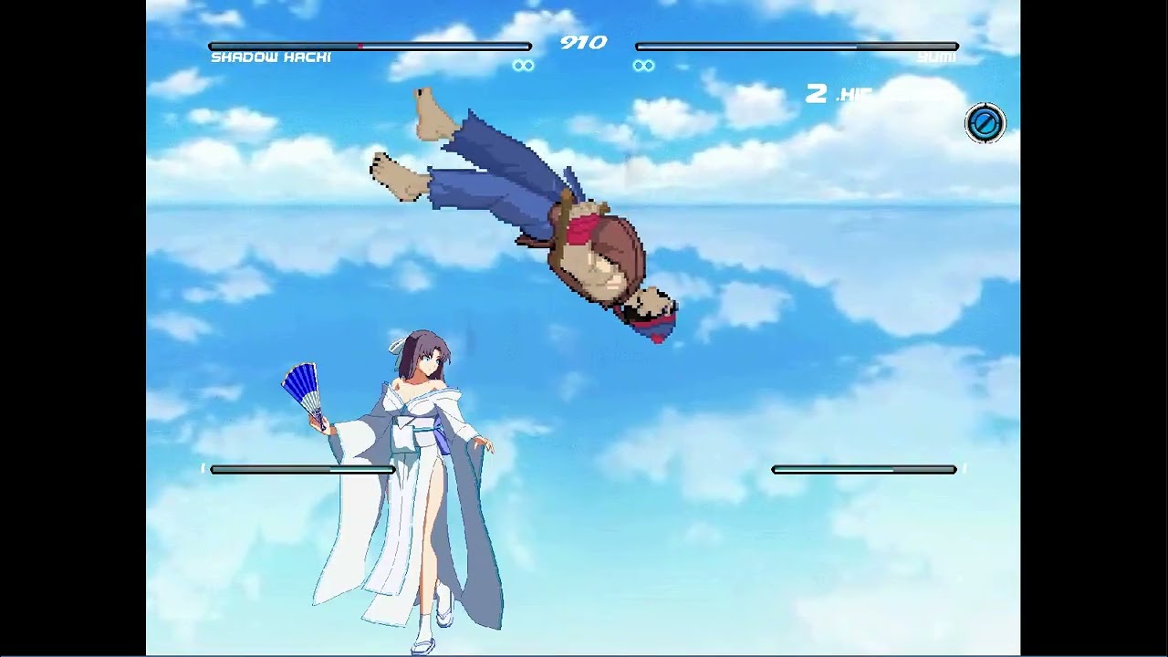 Game Dream Factory (Android MUGEN 1.1) Match - Yumi vs. Shadow Hachi