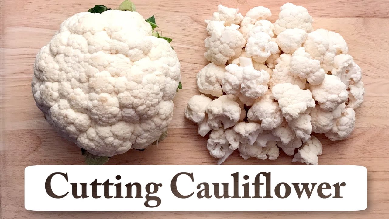 How to Cut Cauliflower into Small Florets (for Roasting, Curry, Stir-fry, Chop Suey, Steaming)