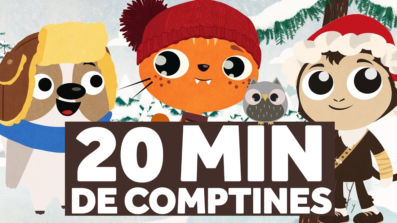20 Minutes de Comptines pour les Enfants - Vive Le Vent - Le Monde des Zibous