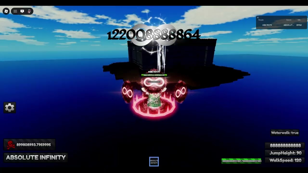 the ABSOLUTE INFINITY showcase today