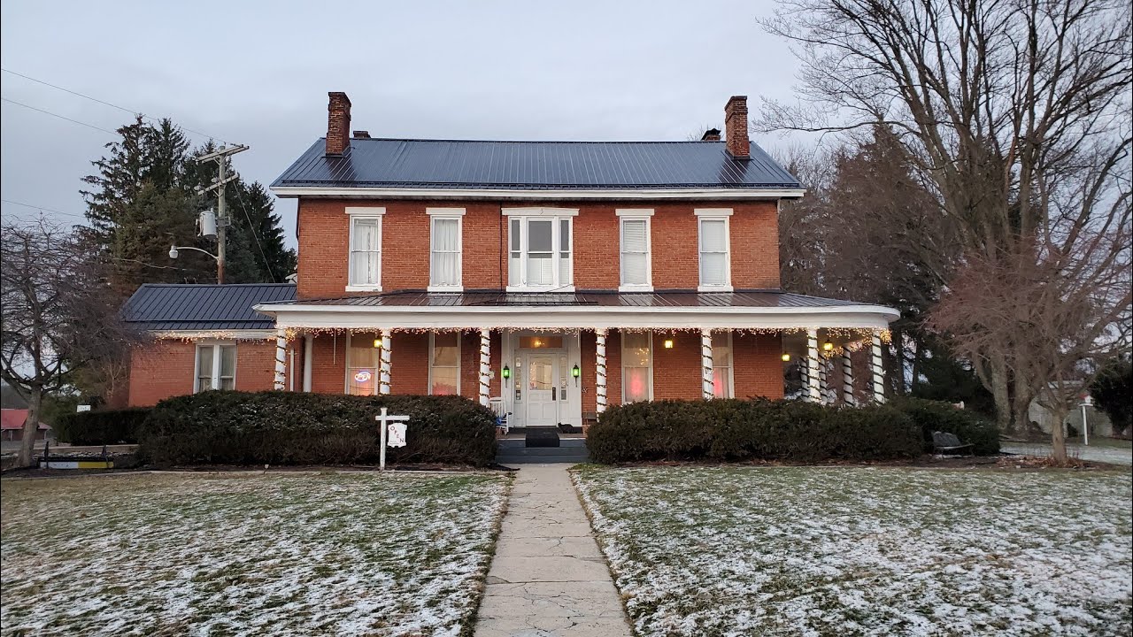 Preston County Inn Christmas WalkThrough And Review Kingwood West Virginia