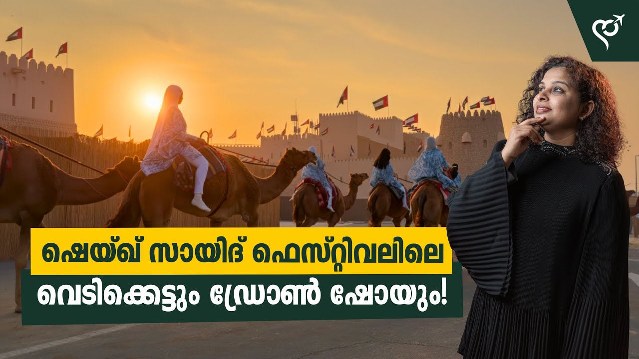 🇦🇪  Sheikh Zayed Festival Abu Dhabi | Food & Fireworks | Malayalam Vlog